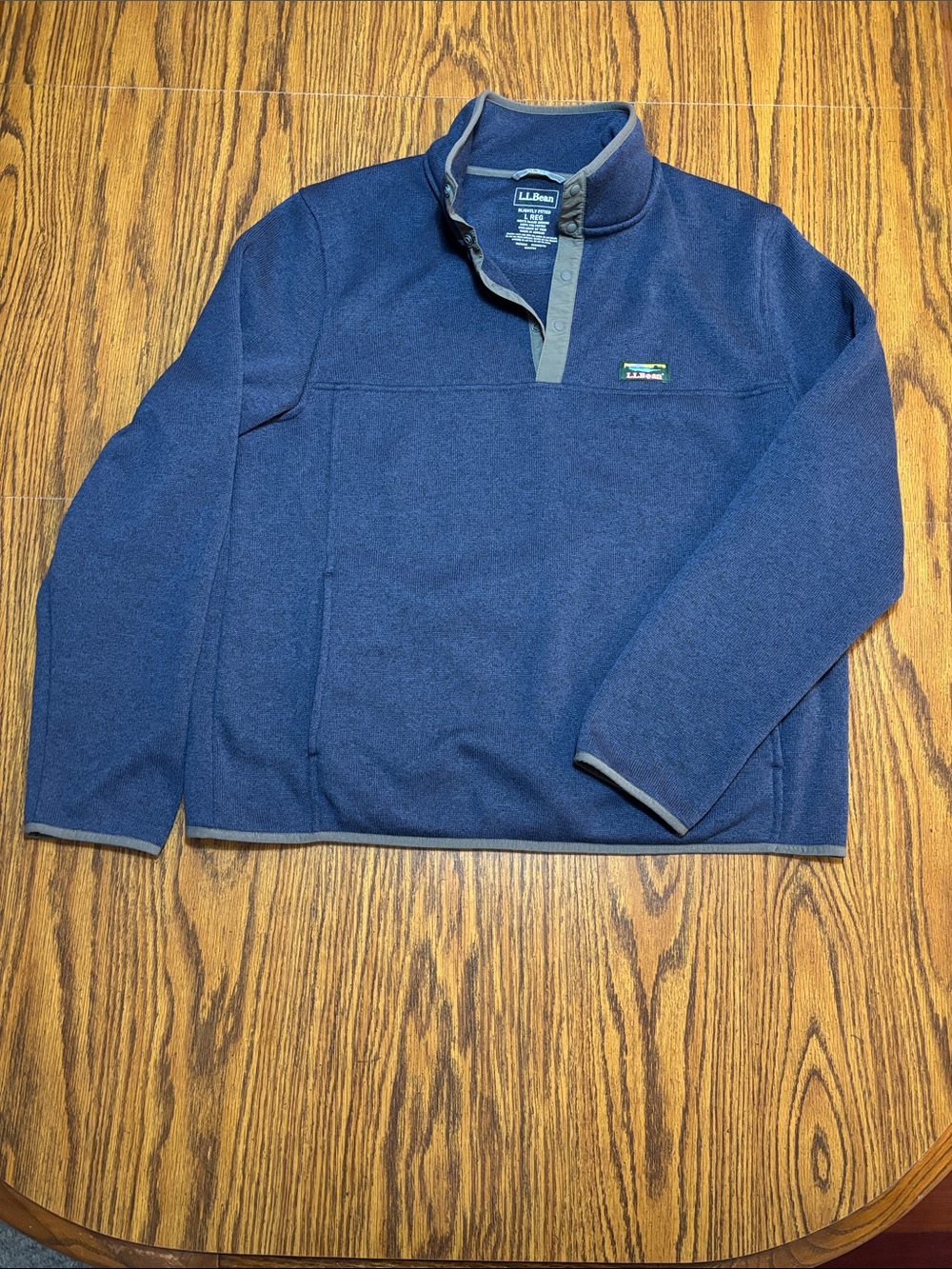 L.L. Bean Sweater Fleece Pullover